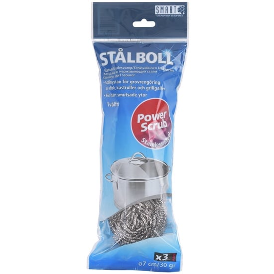 Smart Microfiber Stålboll