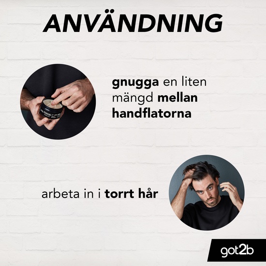 Schwarzkopf Got2b Phenomenal Paste Hårvax 100 ml