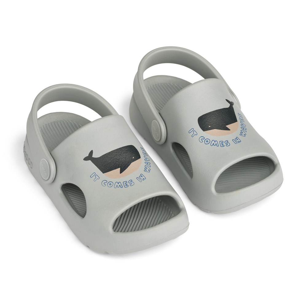 LIEWOOD Morris Sandaler Whales/Cloud Blue storlek 26
