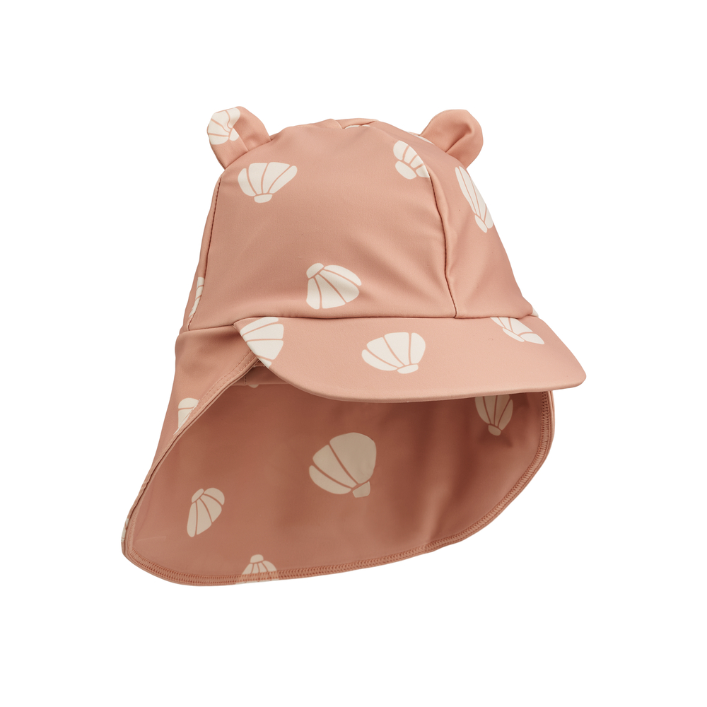LIEWOOD Senia Solhatt med öron Shell/Pale tuscany 3-4 år