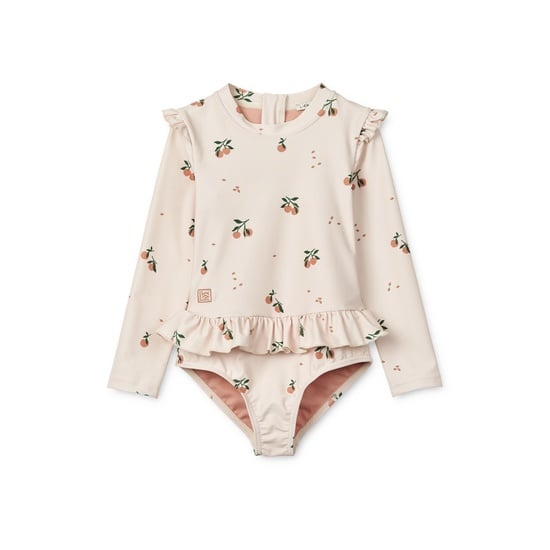 LIEWOOD Sille Baddräkt Junior Peach/Sea shell storlek 98 3 år