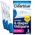 Clearblue Ultratidigt Graviditetstest Resultat Sex Dagar Tidigare 3 tester