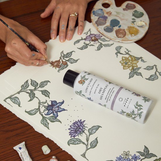 Löwengrip Good To Go Floral Art X Clara Hallencreutz Dry Schampo 250 ml