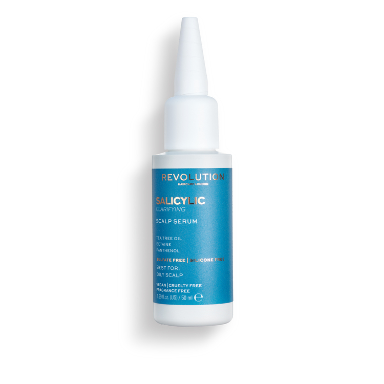 Revolution Beauty London Haircare Salicylic Acid Purifying Scalp Serum for Oily Dandruff 50 ml