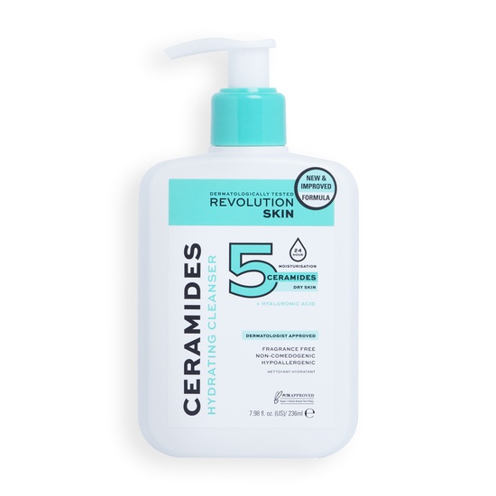 Revolution Beauty London Skincare Ceramides Hydrating Cleanser 236 ml