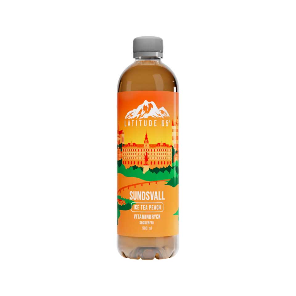 Latitude 65 Sundsvall Ice Tea Peach 500 ml