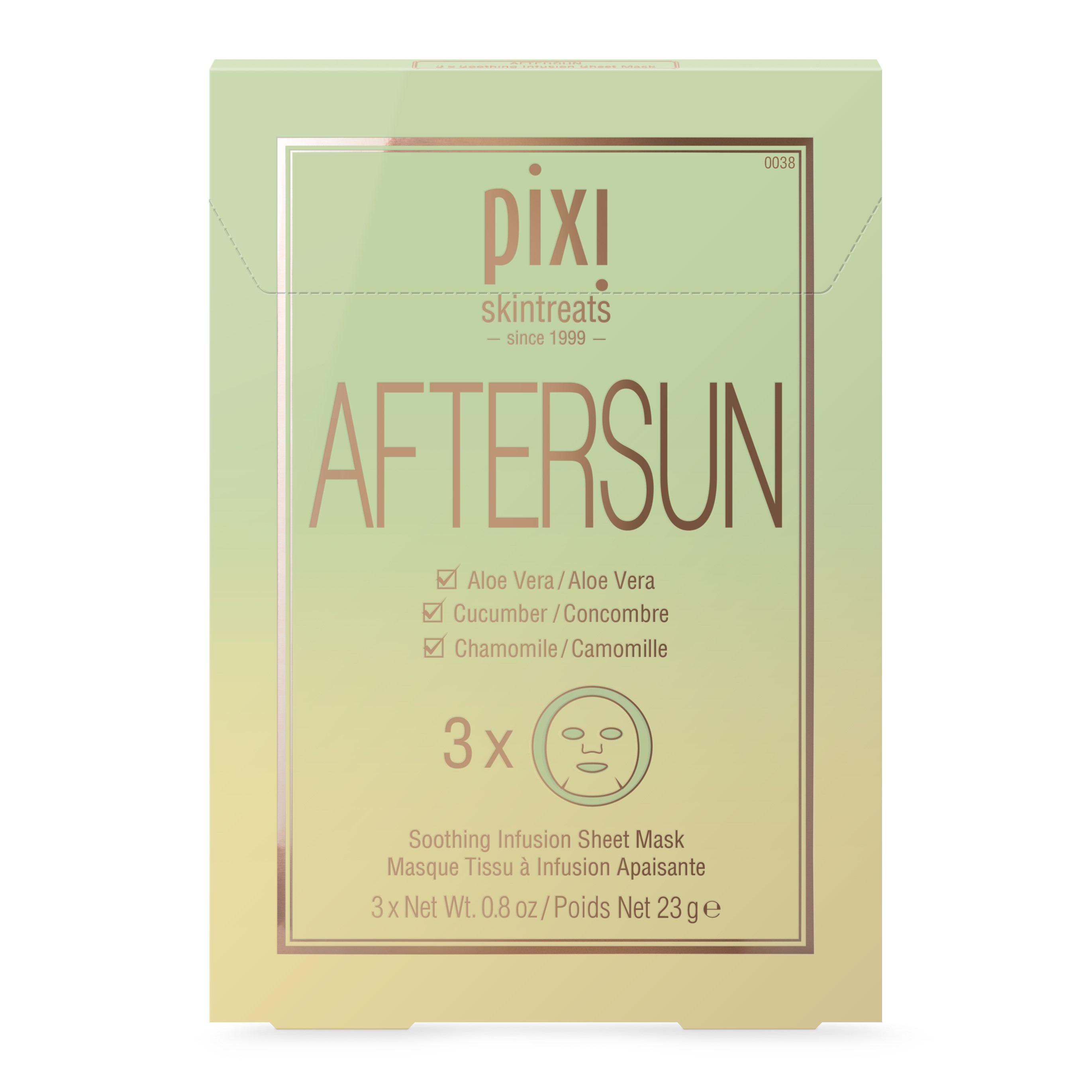 Pixi AfterSun Sheet-Mask 3 st