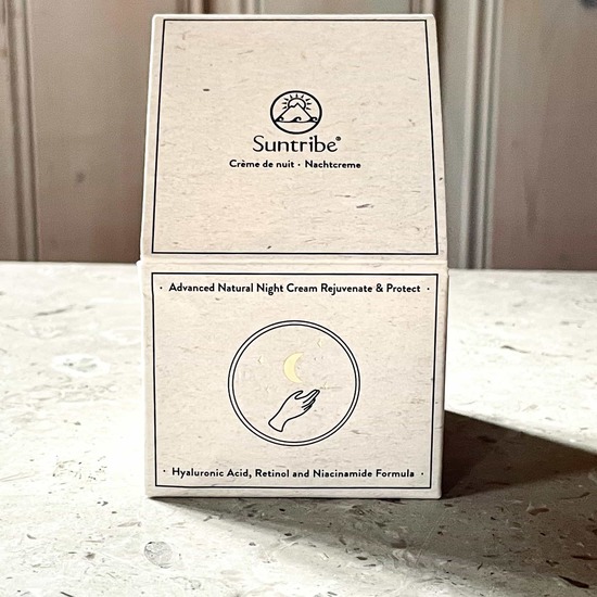 Suntribe Natural Night Cream with Hyaluronic Acid, Retinol & Niacinamide 50 ml