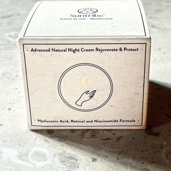 Suntribe Natural Night Cream with Hyaluronic Acid, Retinol & Niacinamide 50 ml