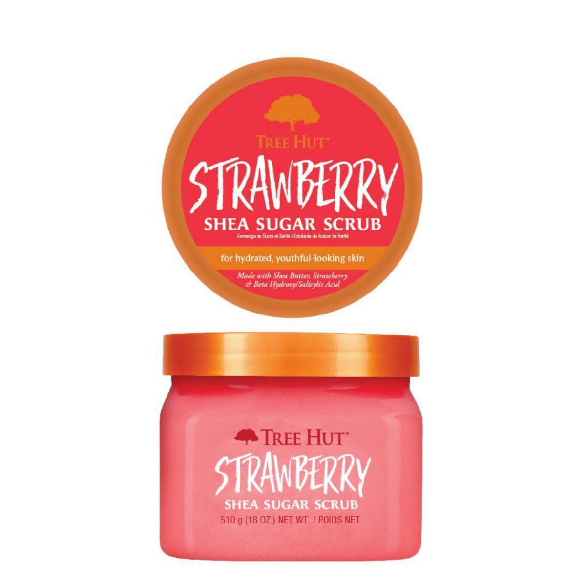 Tree Hut Shea Sugar Scrub Strawberry 510 g