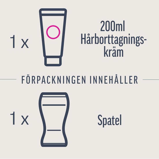 Veet Pure Hårborttagningskräm Ben & Kropp Normal Hud 200 ml