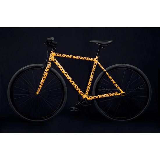 Bookman Urban Visibility Sticky Leopard Reflectors Yellow 