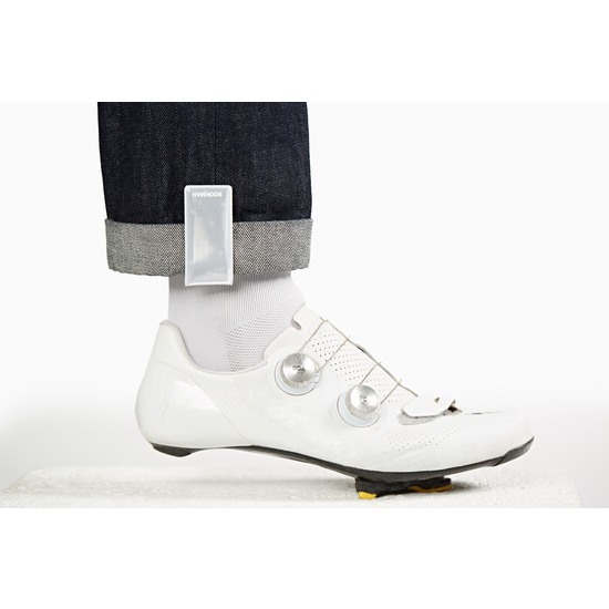Bookman Urban Visibility Clip-on Reflectors White