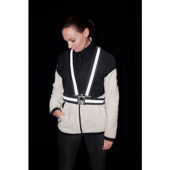 Bookman Urban Visibility Reflective Cross Belt Black