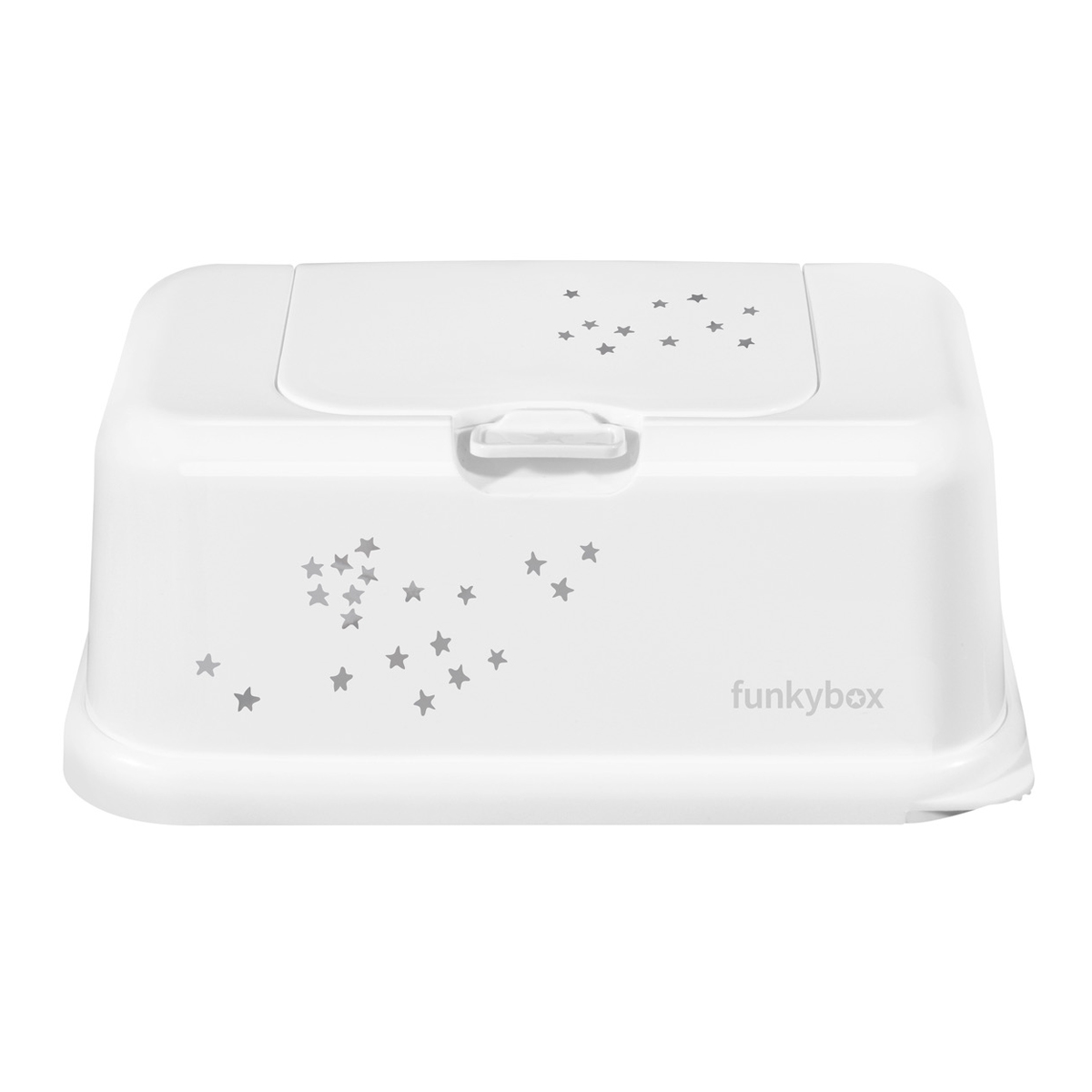 Funkybox förvaring för våtservetter White Little Stars