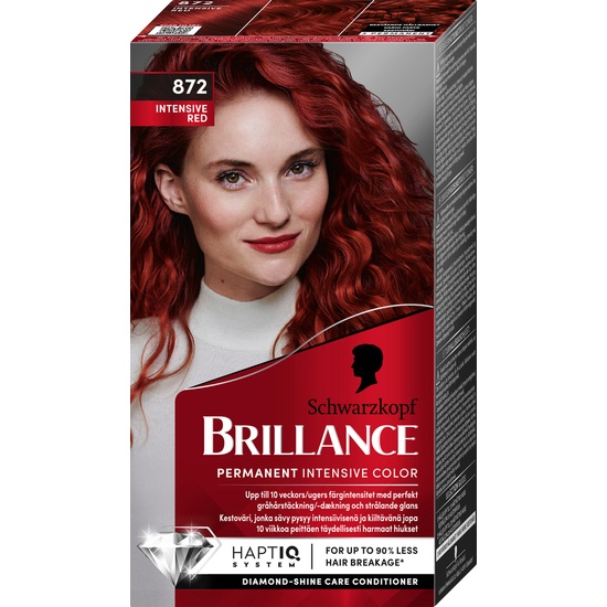 Schwarzkopf Brillance Hårfärg 872 Intense Red