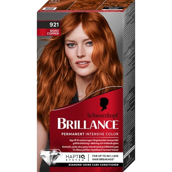 Schwarzkopf Brillance Hårfärg 921 Boho Copper