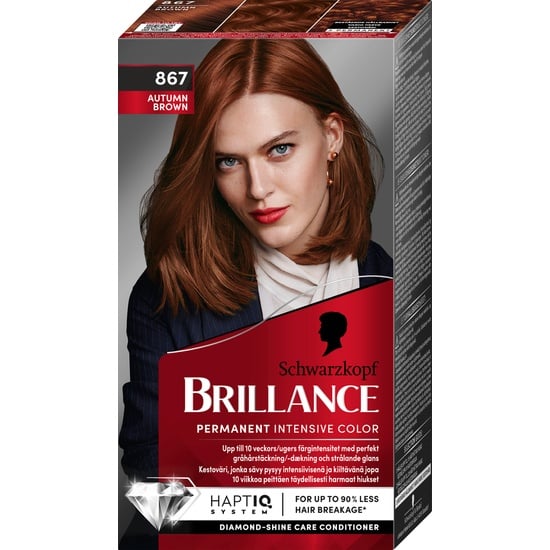 Schwarzkopf Brillance Hårfärg 867 Autumn Brown
