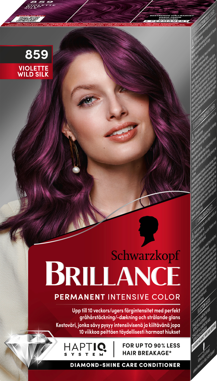 Schwarzkopf Brillance 859 Violette Wild Silk