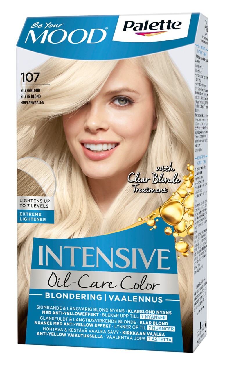 Schwarzkopf Mood Palette Blekning 107 Silverblond