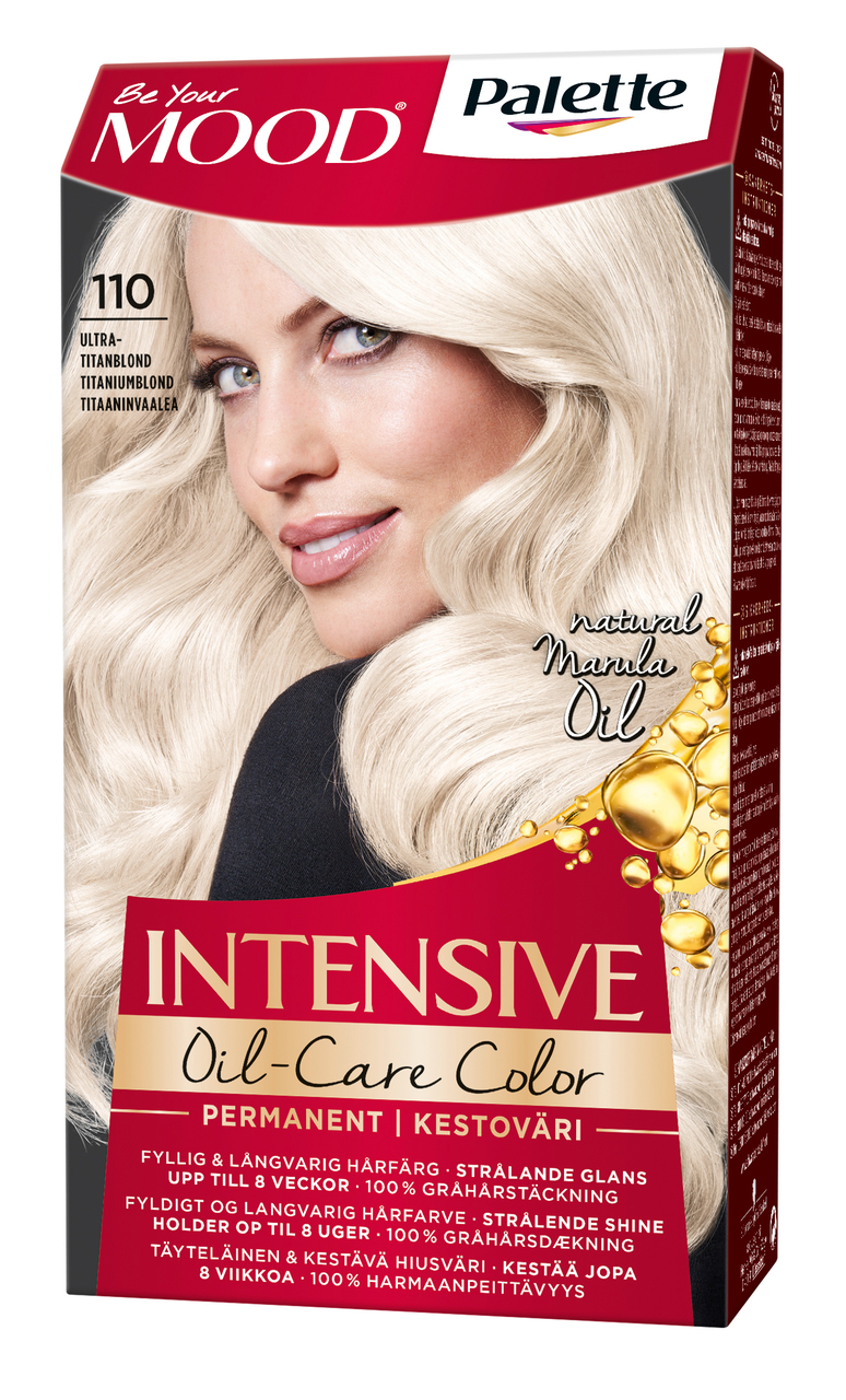 Schwarzkopf Mood Palette Hårfärg 110 Ultra Titanblond