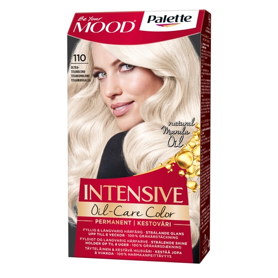 Schwarzkopf Mood Palette Hårfärg 110 Ultra Titanblond