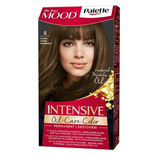 Schwarzkopf Mood Palette Hårfärg 8 Ljusbrun