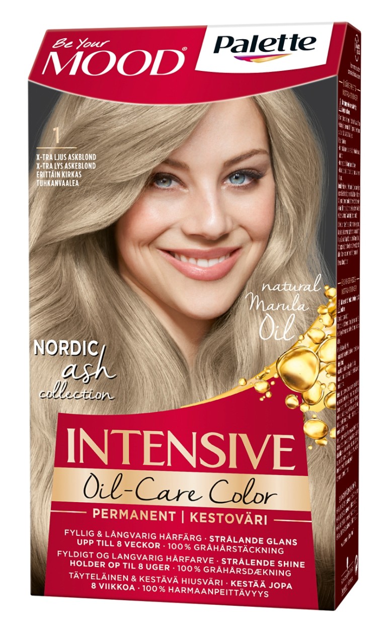 Schwarzkopf Mood Palette Hårfärg 1 X-tra Ljus Askblond