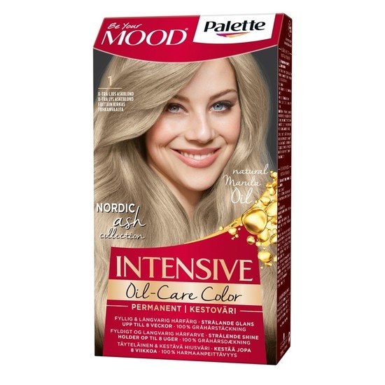 Schwarzkopf Mood Palette Hårfärg 1 X-tra Ljus Askblond