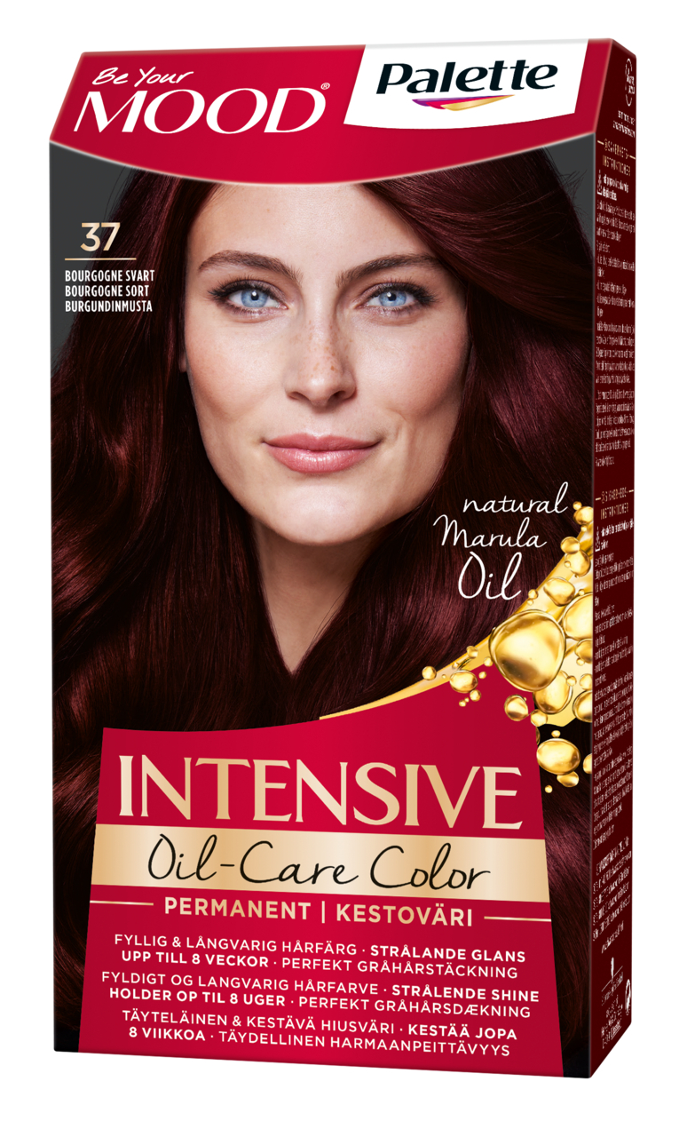 Schwarzkopf Mood Palette Hårfärg 37 Bourgogne Svart