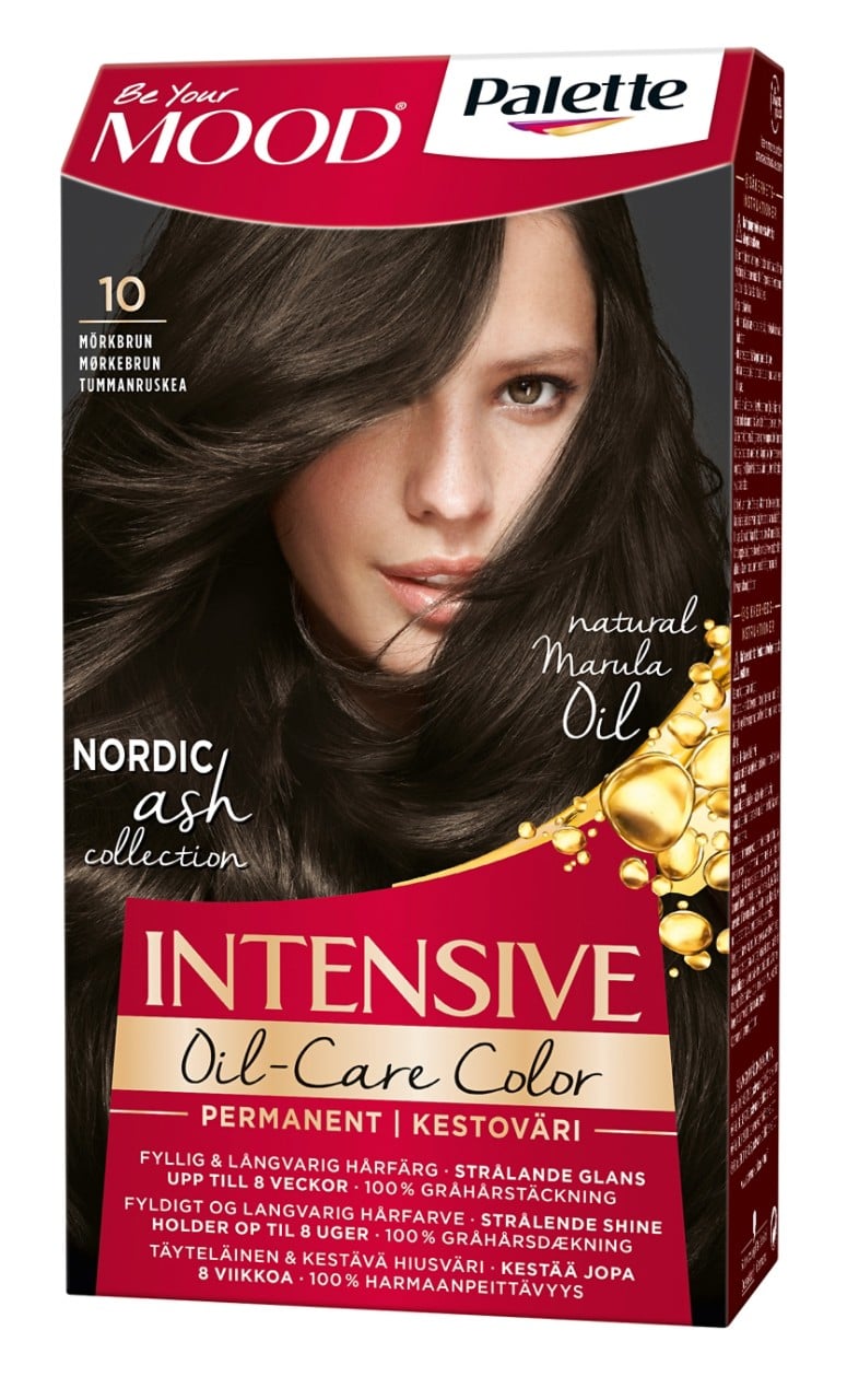 Schwarzkopf Mood Palette Hårfärg 10 Mörkbrun