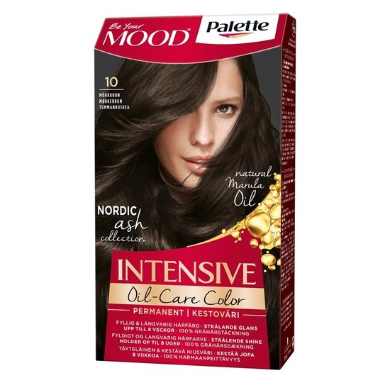 Schwarzkopf Mood Palette Hårfärg 10 Mörkbrun