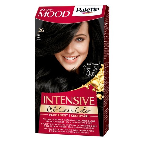 Schwarzkopf Mood Palette Hårfärg 26 Svart