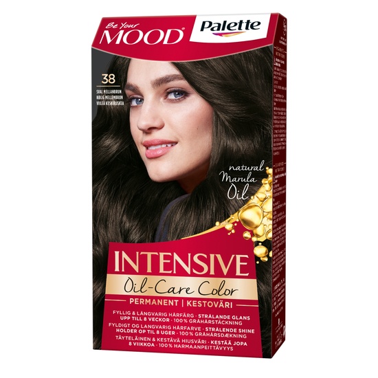 Schwarzkopf Mood Palette Hårfärg 38 Sval Mellanbrun