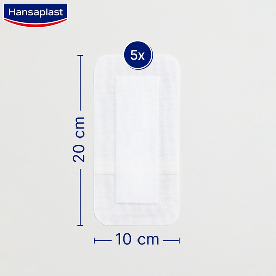 Hansaplast Sensitive 4XL 5 st