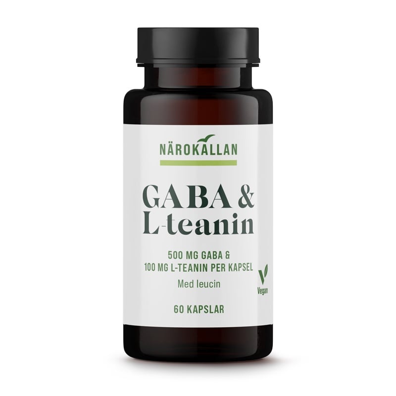 Närokällan GABA + L-teanin kapslar 60 st