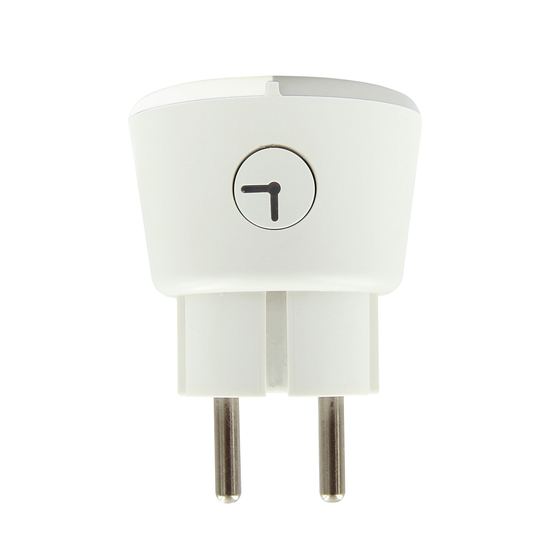 CAPiDi USB A+C  Säkerhetstimer 1-4 Timmar 17W Vit