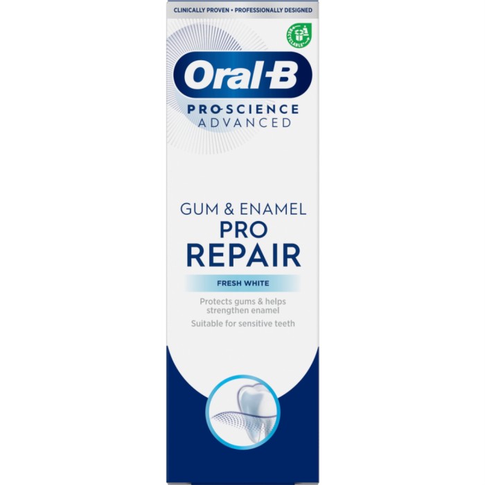 Oral-B Gum & Enamel Pro-Repair Gentle Whitening Toothpaste 75 ml