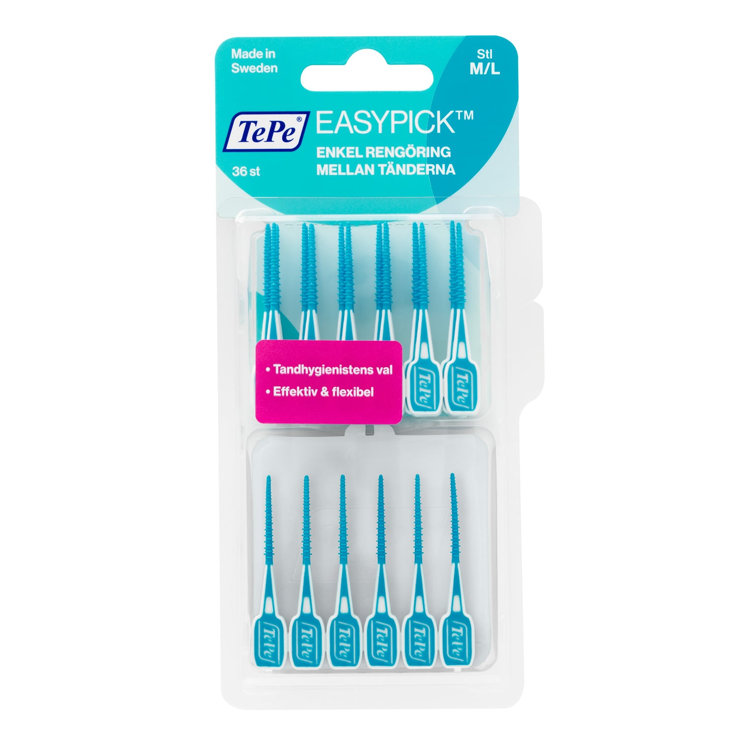 TePe EasyPick M/L Blå 36 st