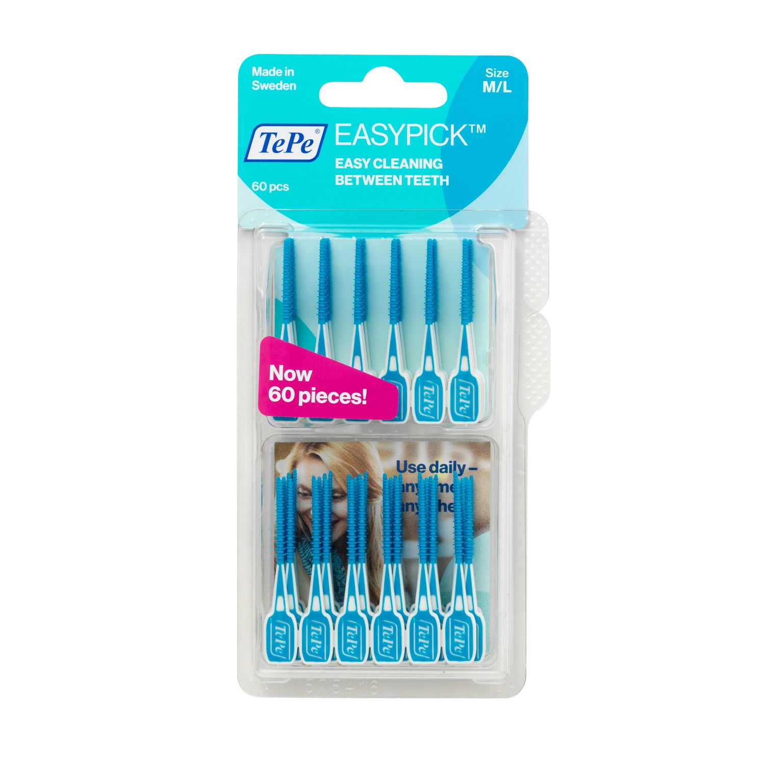 TePe EasyPick M/L Blå 60 st
