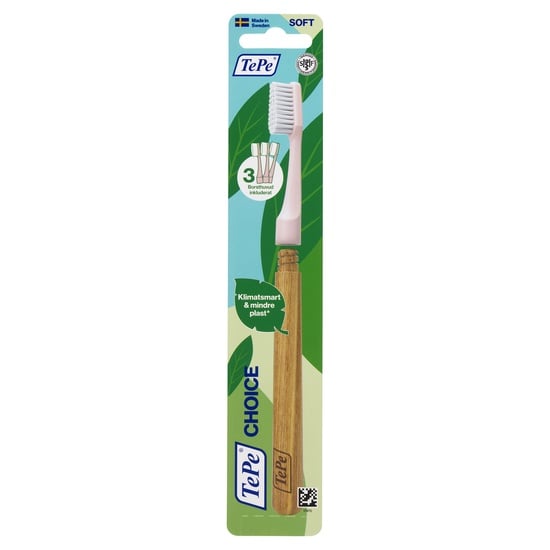 TePe Choice Regular Soft Tandborse Rosa 3 st