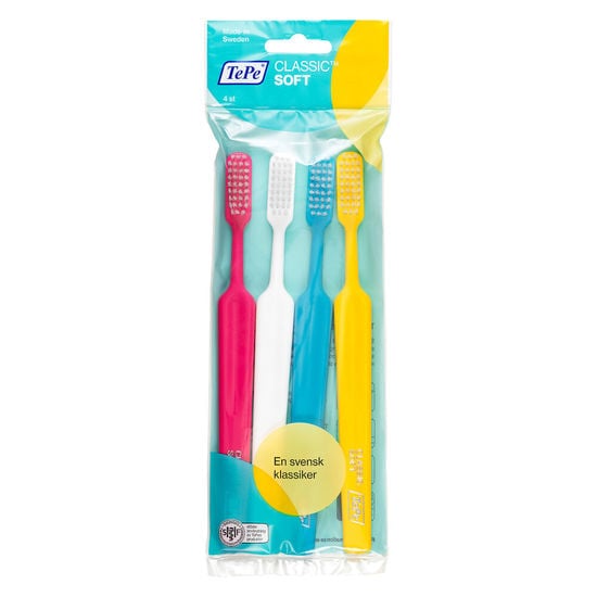 TePe Classic Soft Tandborste 4 st