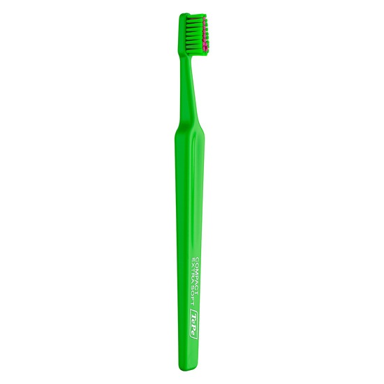 TePe Colour Compact Extra Soft Tandborste Grön 1 st