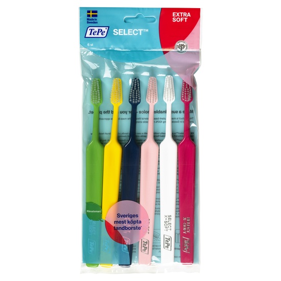 TePe Select Extra Soft Tandborste 6 st
