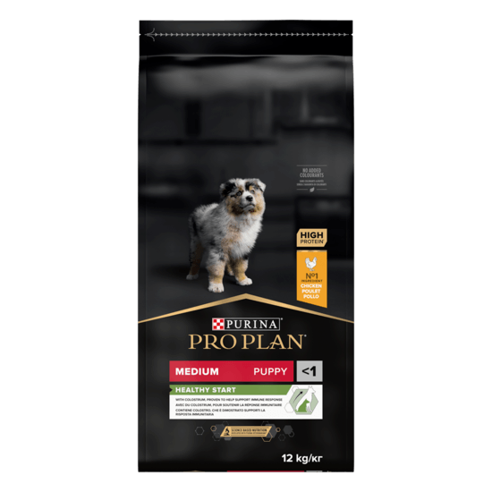 Purina Pro Plan Medium Puppy Rikt på Kyckling 12 kg