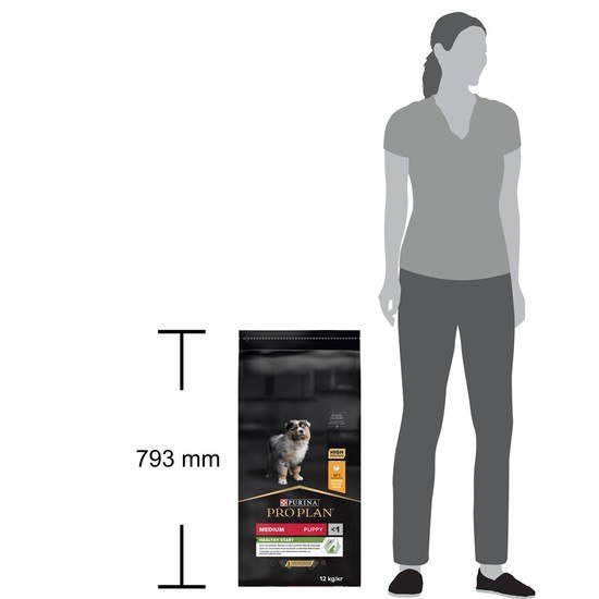 Purina Pro Plan Medium Puppy Rikt på Kyckling 12 kg