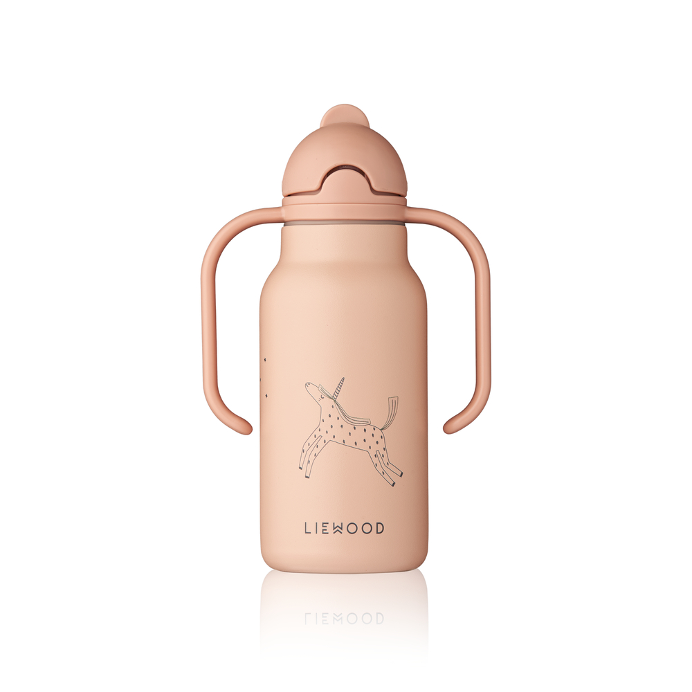 LIEWOOD Kimmie Sugrörsflaska Unicorn/Pale tuscany 250 ml