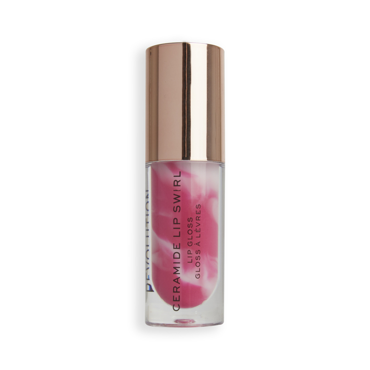 Revolution Beauty London Lip Swirl Ceramide Gloss Berry Pink 4,5 ml