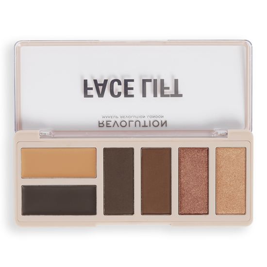 Revolution Beauty London Face Lift Palette Tan to Deep 10,8 g