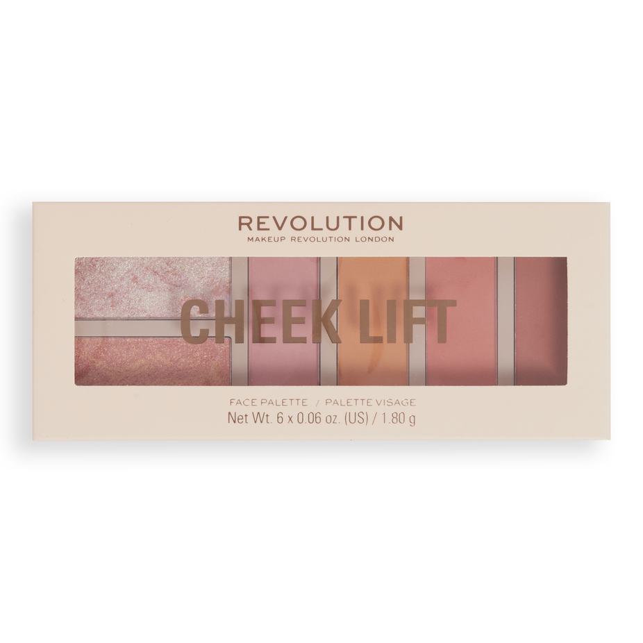 Revolution Beauty London Blush Lift Palette Pink Energy 10,8 g